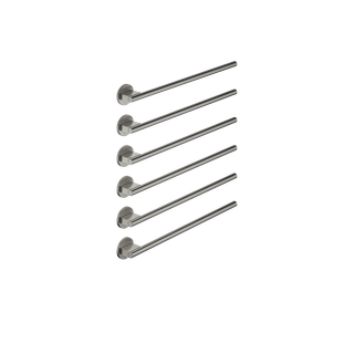 Dornbracht Handtuchwärmer 6-fa., A r, o Bedienelem., d. plat. geb.