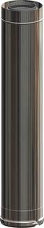 ATEC Rohrelement PolyClassic +Iron/White 940mm, DN 125/190, PP, kürzb., ES blank