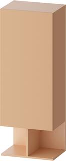 Duravit Halbhochschrank Balcoon 50x36x132cm, Tür re, Terra strukturiert