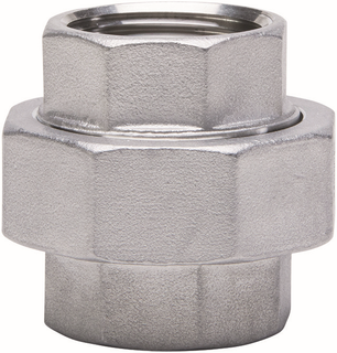 gebog316 Edelstahl-Gewindefitting 330 - Verschraubung flach dicht. 1/4"
