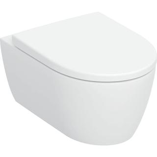 Geberit iCon Set Wand-Tiefspül-WC 35,5x53cm, geschl. Ker.-de., m Sitz, we.