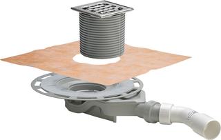 Viega Badablauf Advantix 4980.61 DN 40/50, BH 62, Kunststoff, mit Aufsatz
