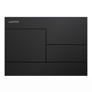 Laufen WC-Betätigungsplatte Skyline INEO 2-Mengen-Spülung, schwarz matt