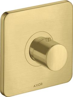 hansgrohe Fertigset Axor Citterio M HF UP-Thermostat, brushed brass