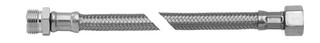 ASW Flex-Trinkwasserschlauch 300mm, 3/8" AG,x3/8" IG Überwurfmutter