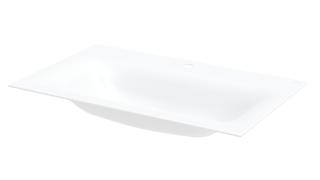 Einbau-Waschtisch BetteLux A161 80x49,5cm, HLW1, PW, edelweiß