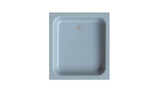 Duschwanne BetteQuinta 100x90x15cm, blue satin