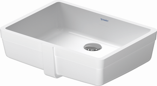 Duravit Einbau-Waschtisch Vero 43x31,5cm, EB v unt, o. HL, m ÜL, weiß