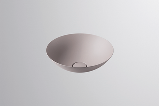 Alape Schalenbecken Terra 450 d 450mm, oys. ma, o HL und Überlauf
