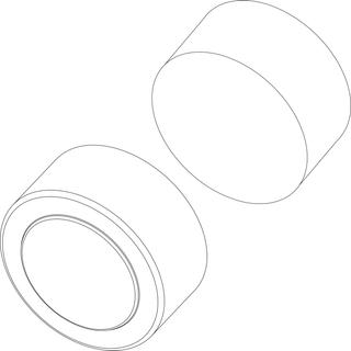 BOSCH Ersatzteil TTNR: 7735501901 Abdeckung E-Muffe 390-490 everp