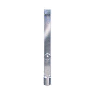 LORO N Regenstandrohr DN 80, m Rein-Öffn., 1000mm, quadr., St.