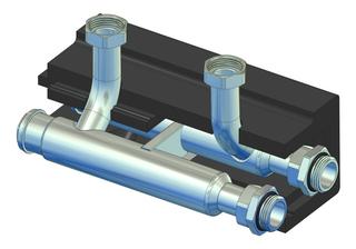 Strawa Erweiterungskreis strawi 125-25 125-25, 1" AG, 1" ÜW, flachdichtend