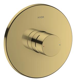 hansgrohe Fertigmontageset Axor Uno UP-Brause-EHM, m Zerogr, pol. gold optic