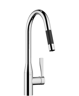 Dornbracht Spültisch-Einhebelmischer Sync Pull-down herausziehbar, mit Brausefunktion, Ausladung 240 mm