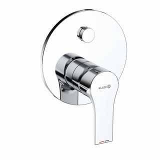 Kludi ZENTA SL Fertigmontageset UP-WA- und Brause-Einhebelmischer, chrom