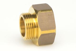 Resideo Reduzierstück 1" Rohr auf 1/2"-Ventil, Messing