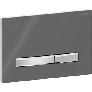 Geberit Betätigungsplatte Sigma50 Square Platte la., Pl/T verchr., f 2-Mg-Spül.
