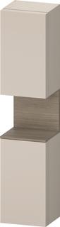 Duravit Hochschrank Qatego 40x36x1760cm, 2 T, An re, Ei Ter/tau ma
