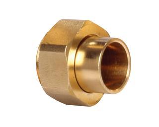 FL Cu-Rohr-Verschraubung DN10 Tülle 12mm x Überwurfmutter G1/2