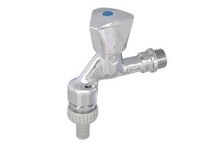 Schlösser Auslaufventil 1760 DN 15, 1/2", bl, 3-K-G, RB, RV, p vc
