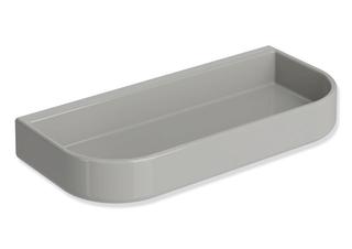 HEWI Ablageschale 477 250x35x115mm, abnehmbar, felsgrau