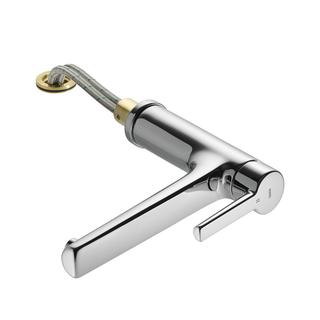KWC Spültisch-Einhebelmischer SUNO Ausl. 225mm, vc, wegn., Schwenkauslauf