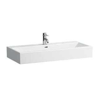 Laufen Waschtisch LIVING CITY 100x46cm, ub.-fähig, m ÜL, 1 Hahnl., we.