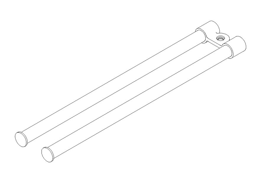 Artikelbild 2 des Artikels „DO Gelenk ET 90175050100 85 x 26 x 421 mm Dark Platinum gebürstet “