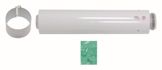 Vaillant Verlängerung d 60 PP, 0,5 m, BW, konz., f Innen, PP