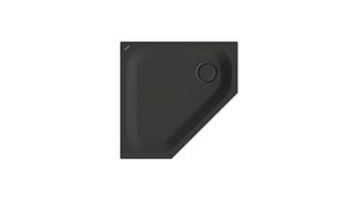 Duschwanne BetteCaro 5319 80x80x3,5cm, anthracite