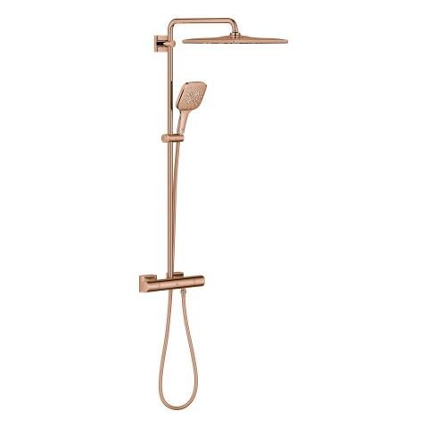 Artikelbild 1 des Artikels „GROHE Duschs Rainshower SmartActive 310 m AP-Therm., Wandmontage, warm sunset warm sunset“
