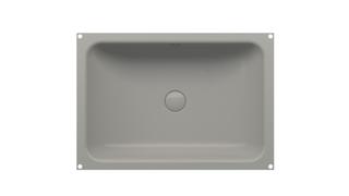 Unterbau-Waschtisch BetteOne A136 58,7x40,8cm, stone