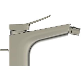 IS Bidet-Einhebelmischer Conca Ausl. 133mm, m Abl.-Garnitur, si storm