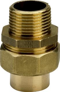 Viega Rohrverschraubung 94343G 35mmxR 1 1/4, Rotguss, konisch dichtend