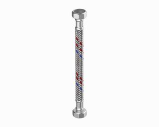 Flamco Panzerschlauch Meiflex Silikone 1/2"x1/2" IG/IG, 13x300mm