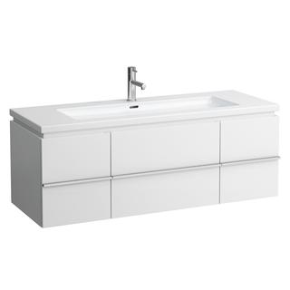 Laufen WT-Unterschrank LIVING SQUARE 129,5x46x47,5cm, 1 Lade, weiß glänzend