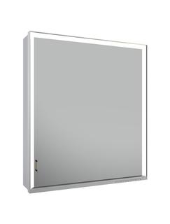 Spiegelschrank lange Tür Royal Lumos Wandvorbau, 1-türig, silber-eloxiert