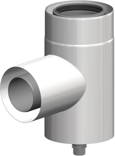 ATEC Stützbogen PolyClassic +Iron/White DN 100/150, Nutzl 97mm, 87Gr, PP, ES we