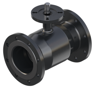 Danfoss Kugelhahn JIP116.10A ISO-Flansch o. Handr. DN100 Kvs640m3/h PN16 FL/FL