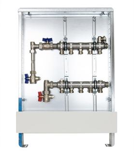 Strawa HK-Anschlussstation H 52 WMZ 6 HK, B 575mm, w, An vert, i UP-Schrank