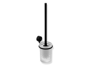 HEWI Toilettenbürstengarnitur System 815 102x437x123mm, schwarz tiefmatt