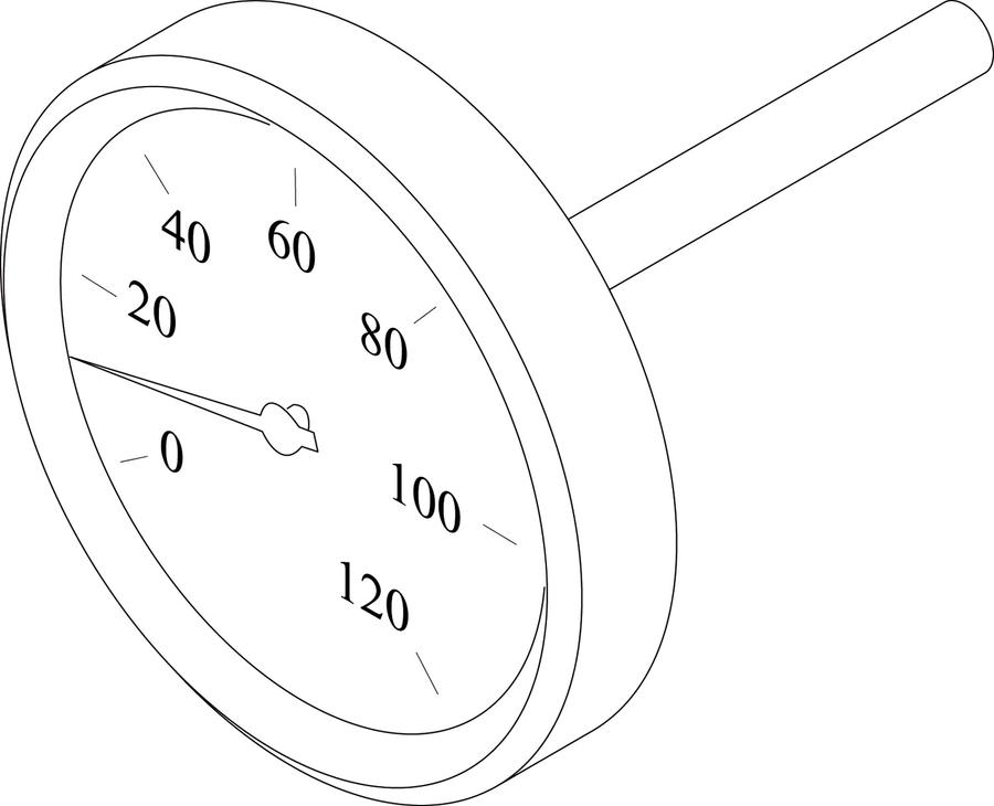 Artikelbild 1 des Artikels „BOSCH Ersatzteil TTNR: 8738203232 Thermometer D63mm 0-120grdC “