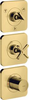 hansgrohe Fertigset Axor Citterio E UP-Therm. 380/120, m Ros, pol. gol opt