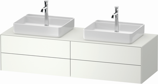 Duravit WT-Unterschrank White Tulip 160x55cm, 4 L, w m, N L/ohne Beleuchtung