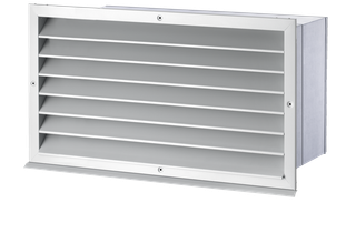 STIEBEL Wanddurchführung AWG 560 H-GL, RAL 9006, wärmegedämmt
