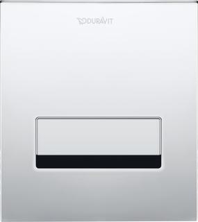 Duravit Betätigungsplatte A2 DuraSystem 13x15cm, Ba., f Uri., Zinkdr.g, chr hgl
