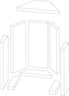 BOSCH Ersatzteil TTNR: 63029383 Schamottegarnitur everp