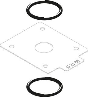 BOSCH Ersatzteil TTNR: 8738805017 Gasdrossel VR4XX D = 21,00 mm everp