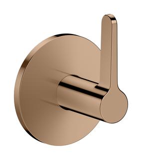 hansgrohe Fertigmontageset Axor One UP-Absperrvtl., pol. r gol, m Hebelgriff