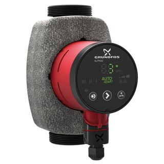 Grundfos Hocheff.Umwälzpumpe Alpha2 32-80, G 2, 180mm, PN 10, 230 V